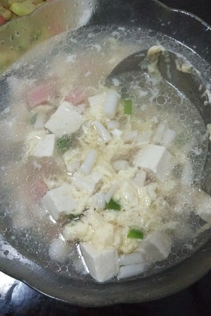 豆腐菌菇汤