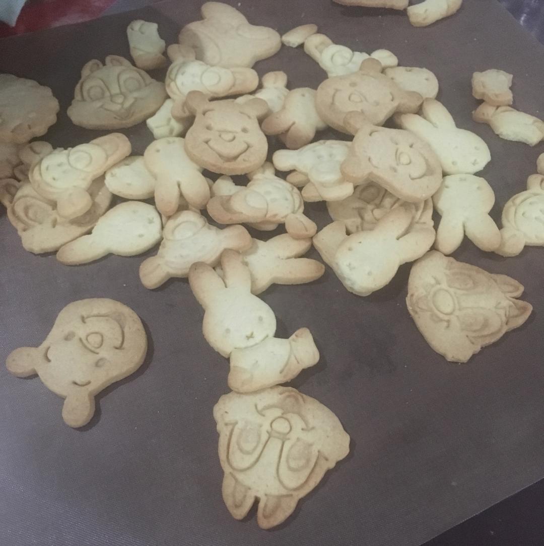 卡通黄油饼干