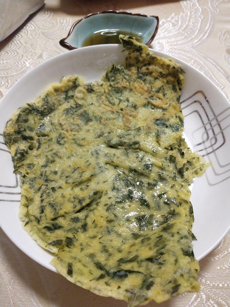 花椒叶煎饼