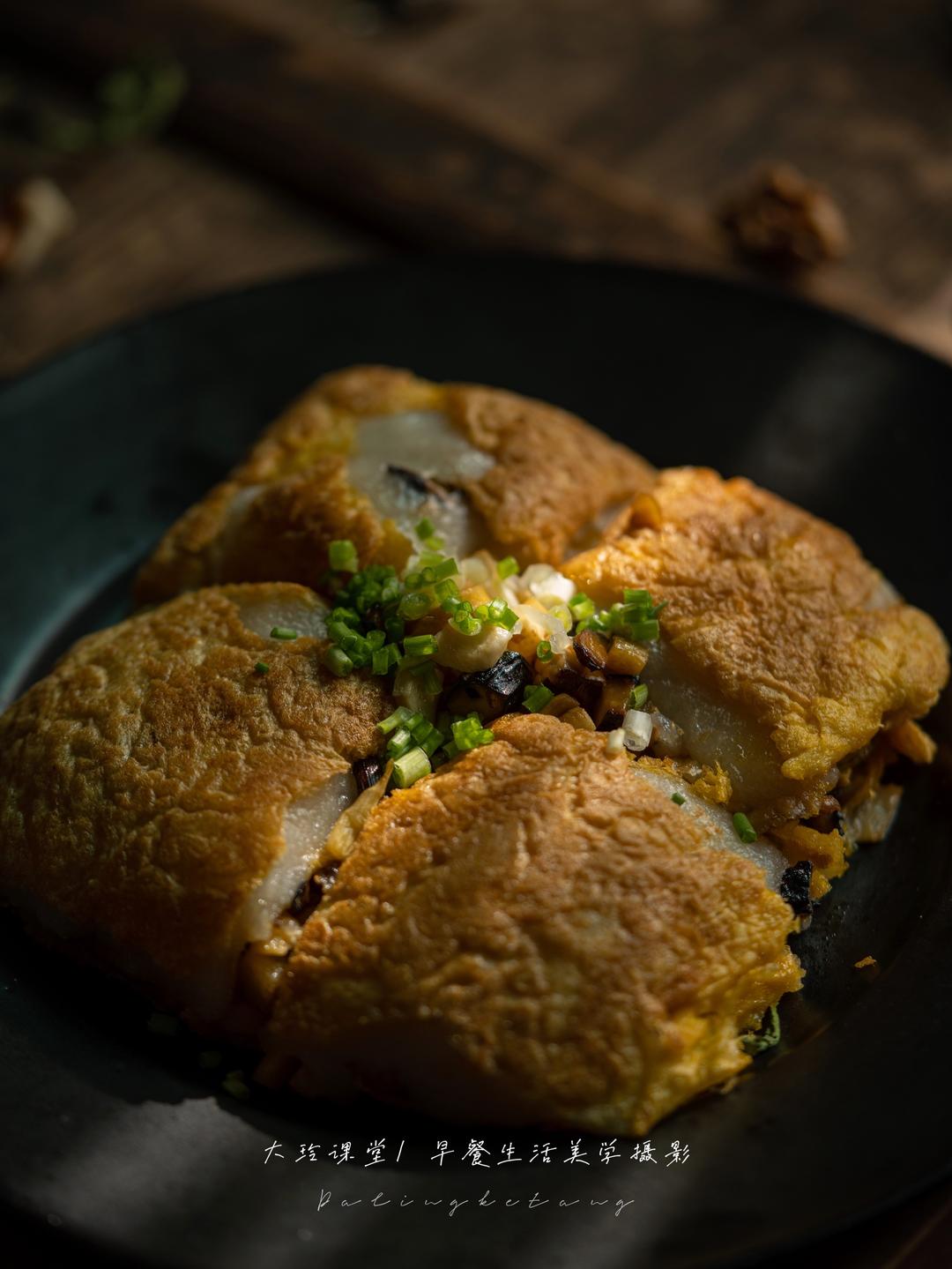 台州传统美食-酥脆软糯的合麻糍