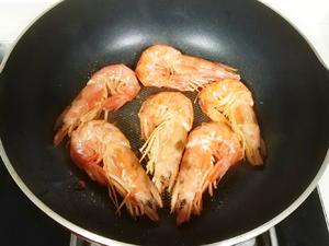 香煎阿根廷红虾(红烧)的做法 步骤3