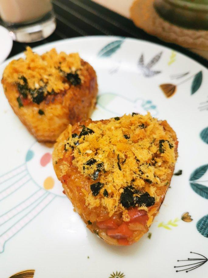 剩米饭的神仙吃法！日式芝士饭团