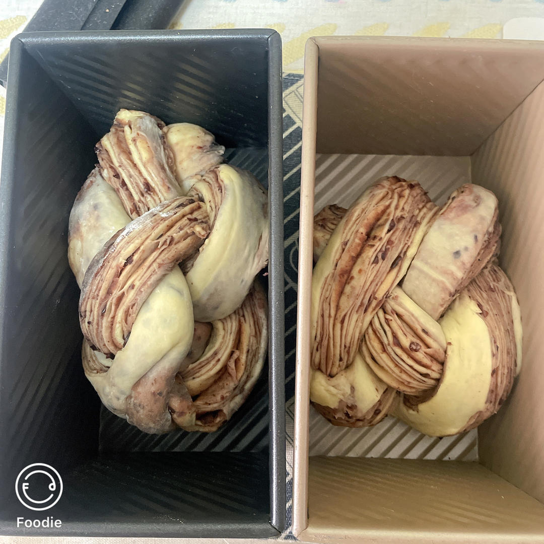 豆沙大理石吐司
