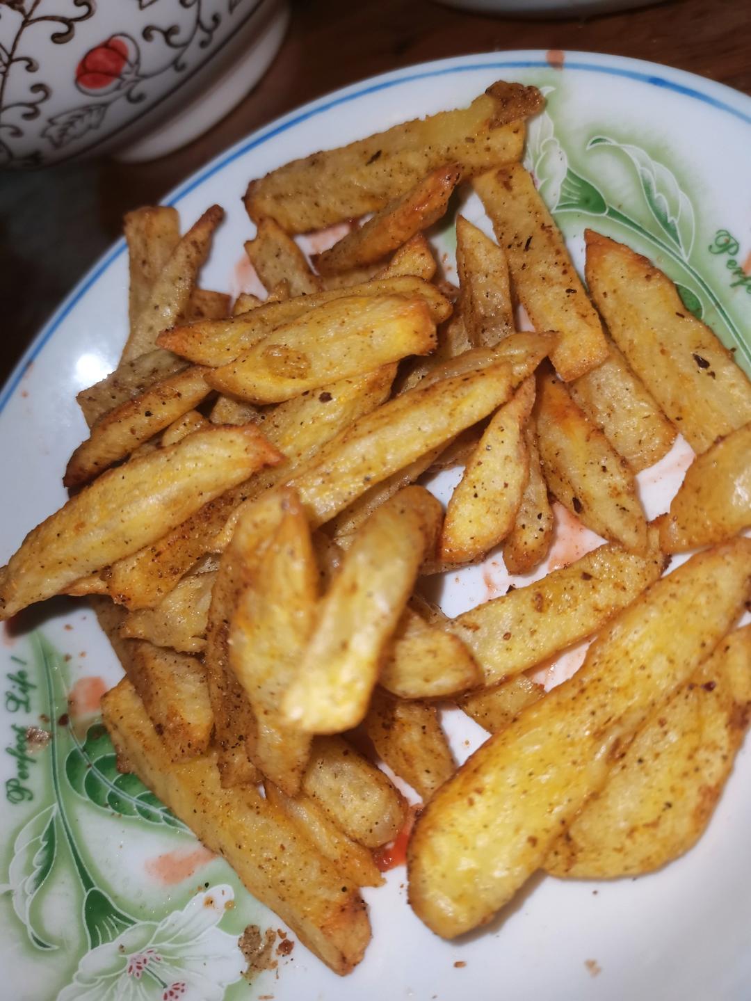 空气炸锅薯条（不冷冻，不水煮，不过夜，全网最简单）