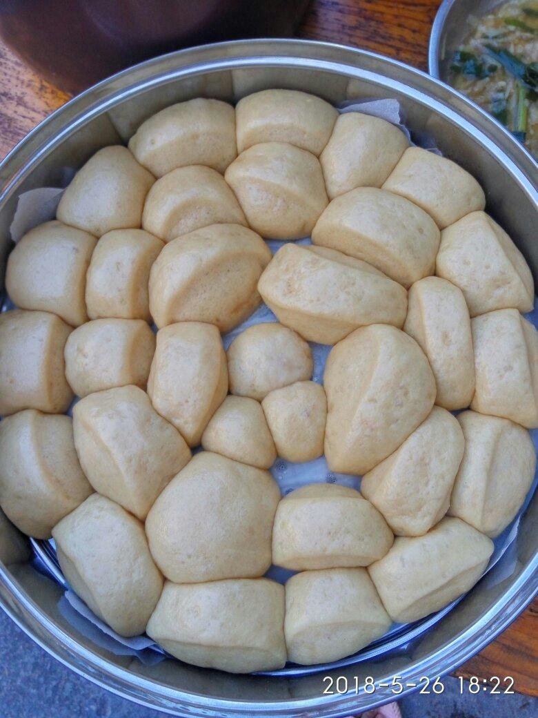 纯手工奶香馒头【无泡打粉，无添加】