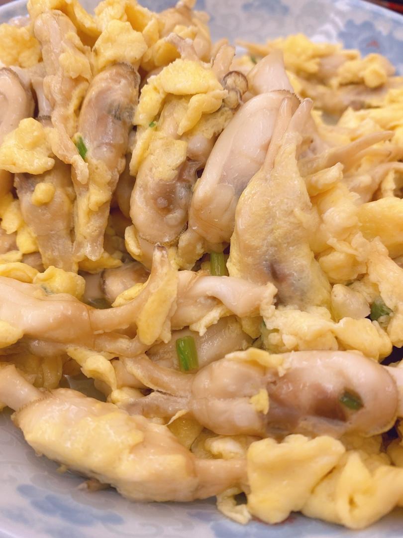 蛋包蛏蛏抱蛋海蛏炒鸡蛋