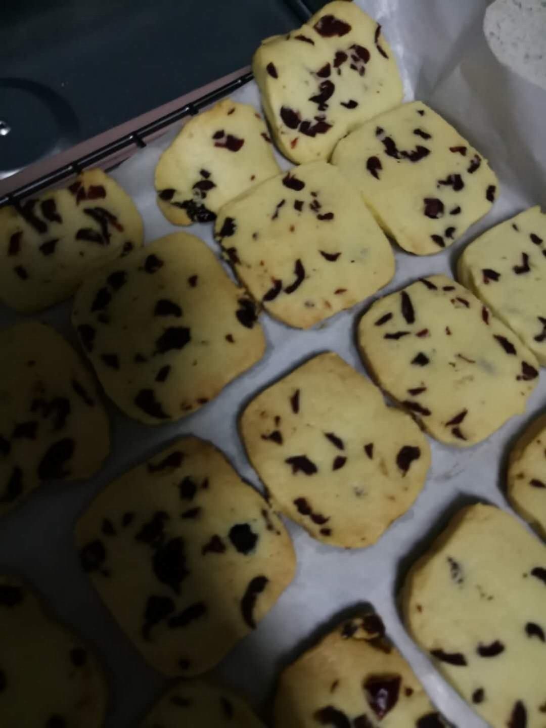 酥到骨子里蔓越梅饼干