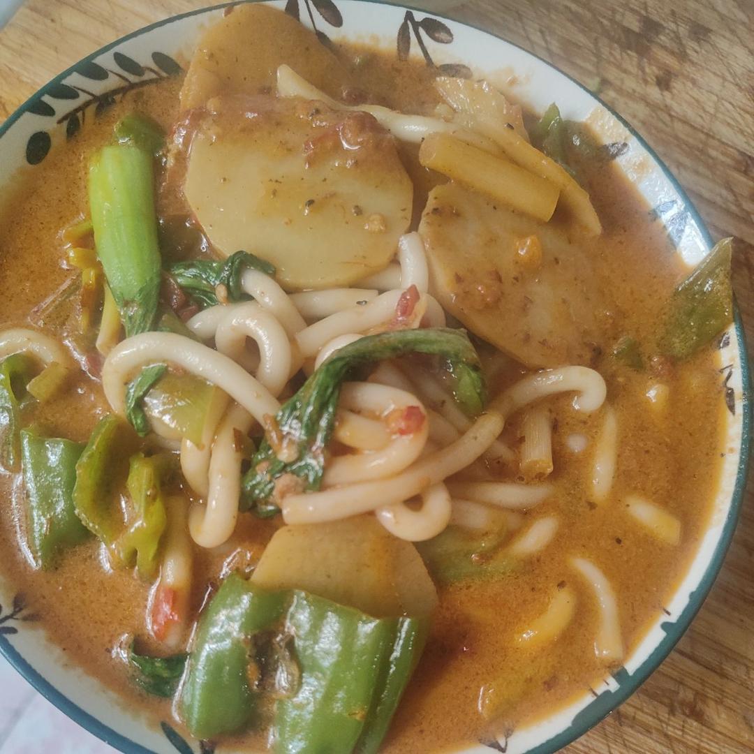 好吃到汤都喝光的「麻辣土豆粉」