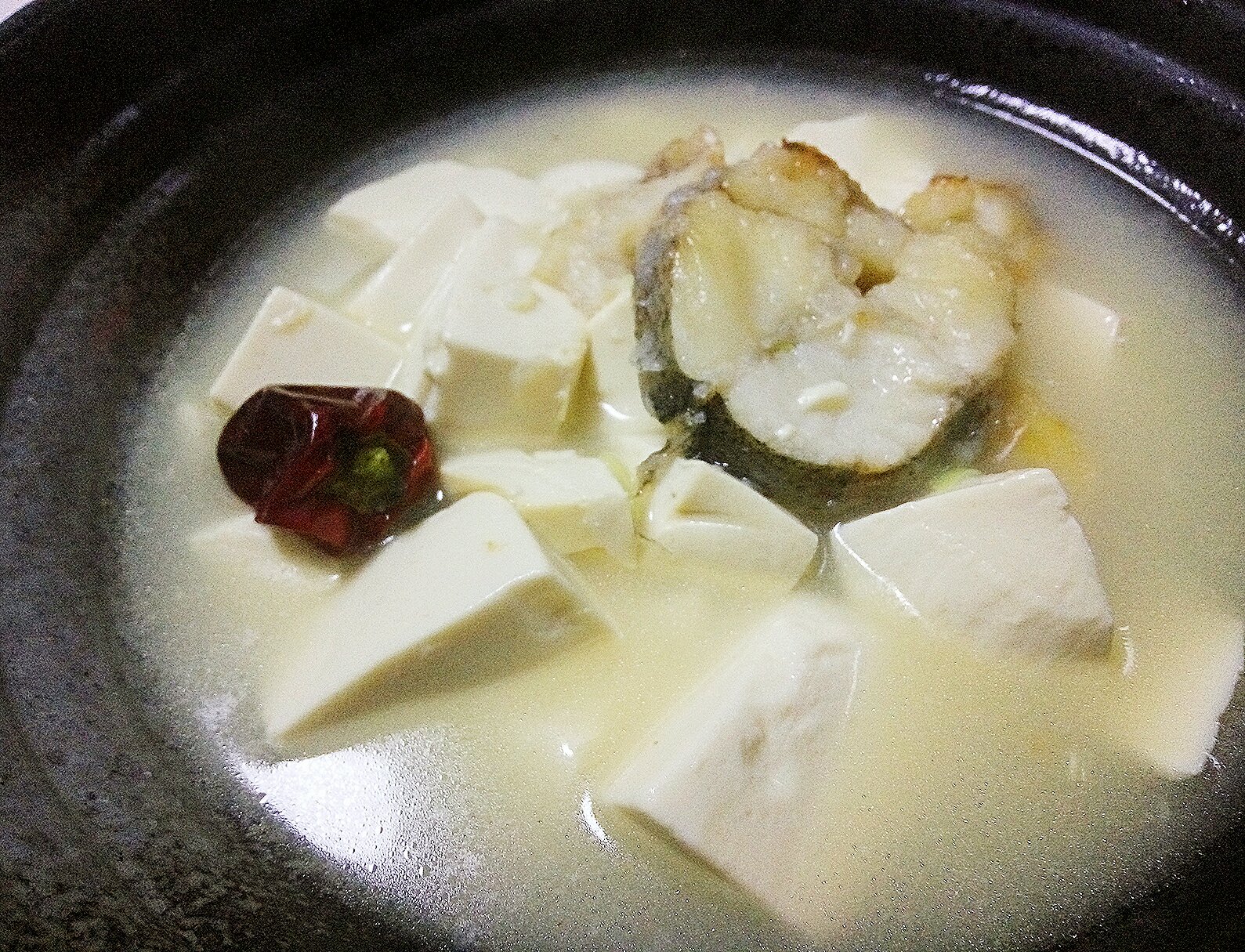 明太鱼炖豆腐的做法