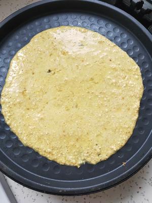 燕麦麸皮鸡蛋饼（无面粉）的做法 步骤4