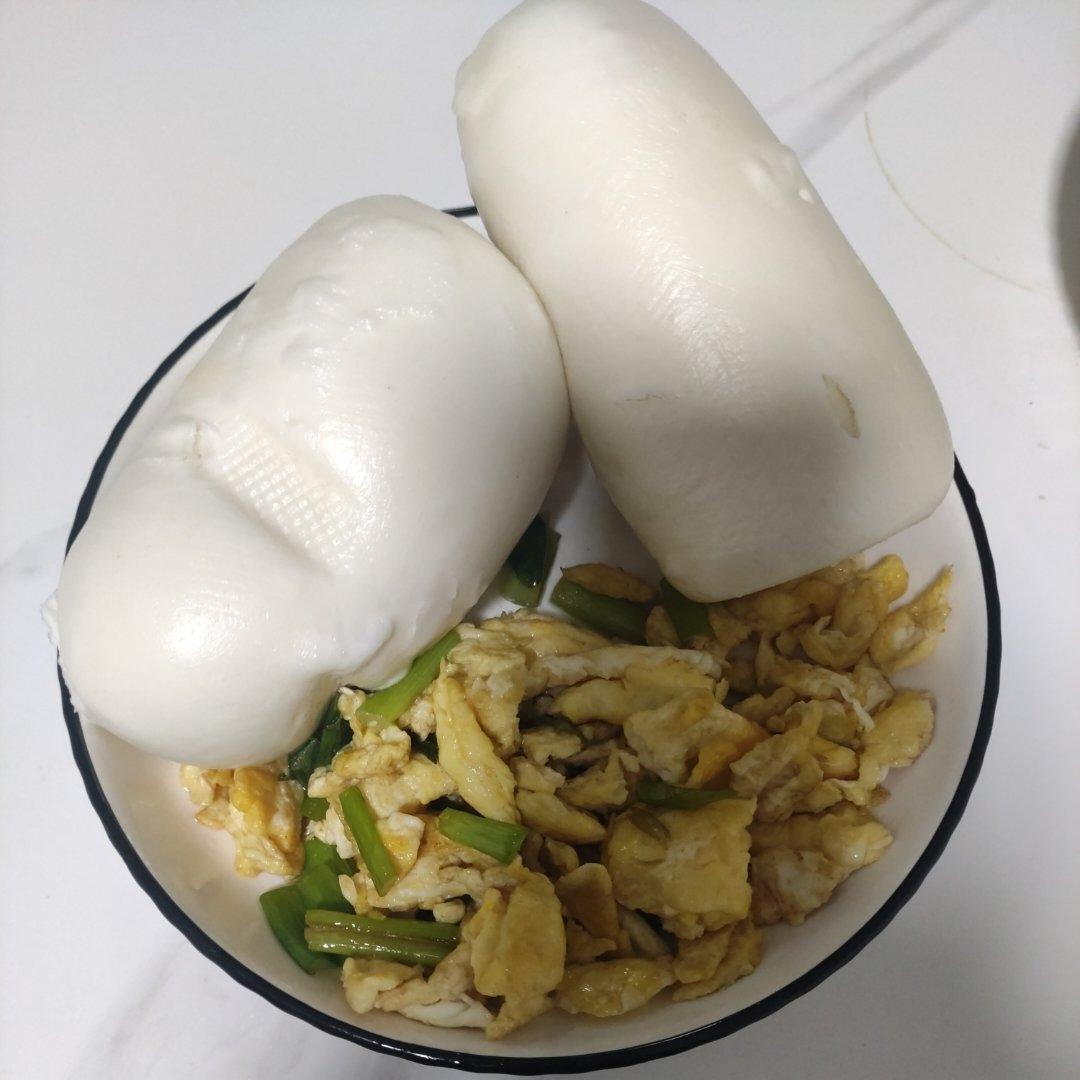 『素』葱爆鸡蛋