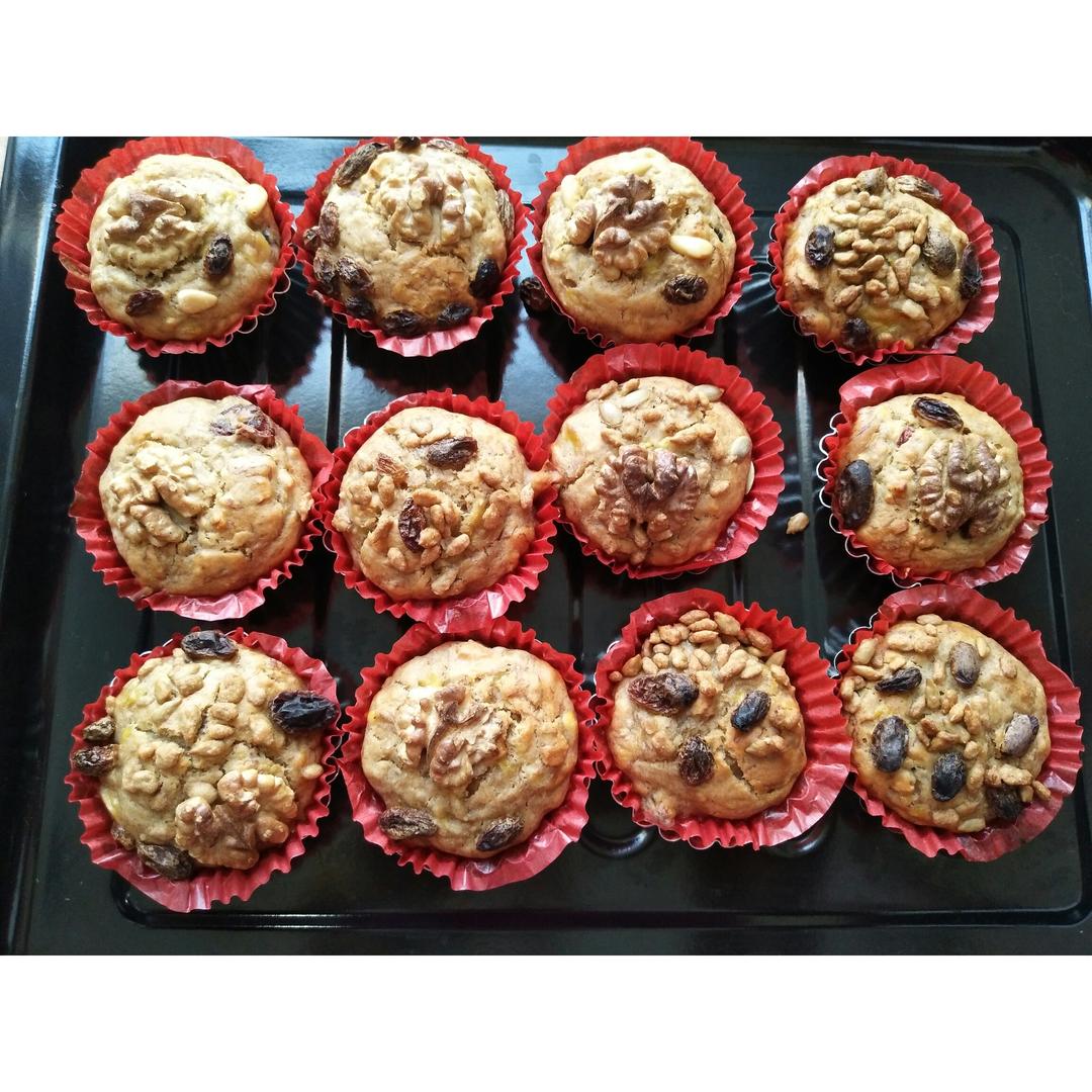 中岛老师的香蕉麦芬