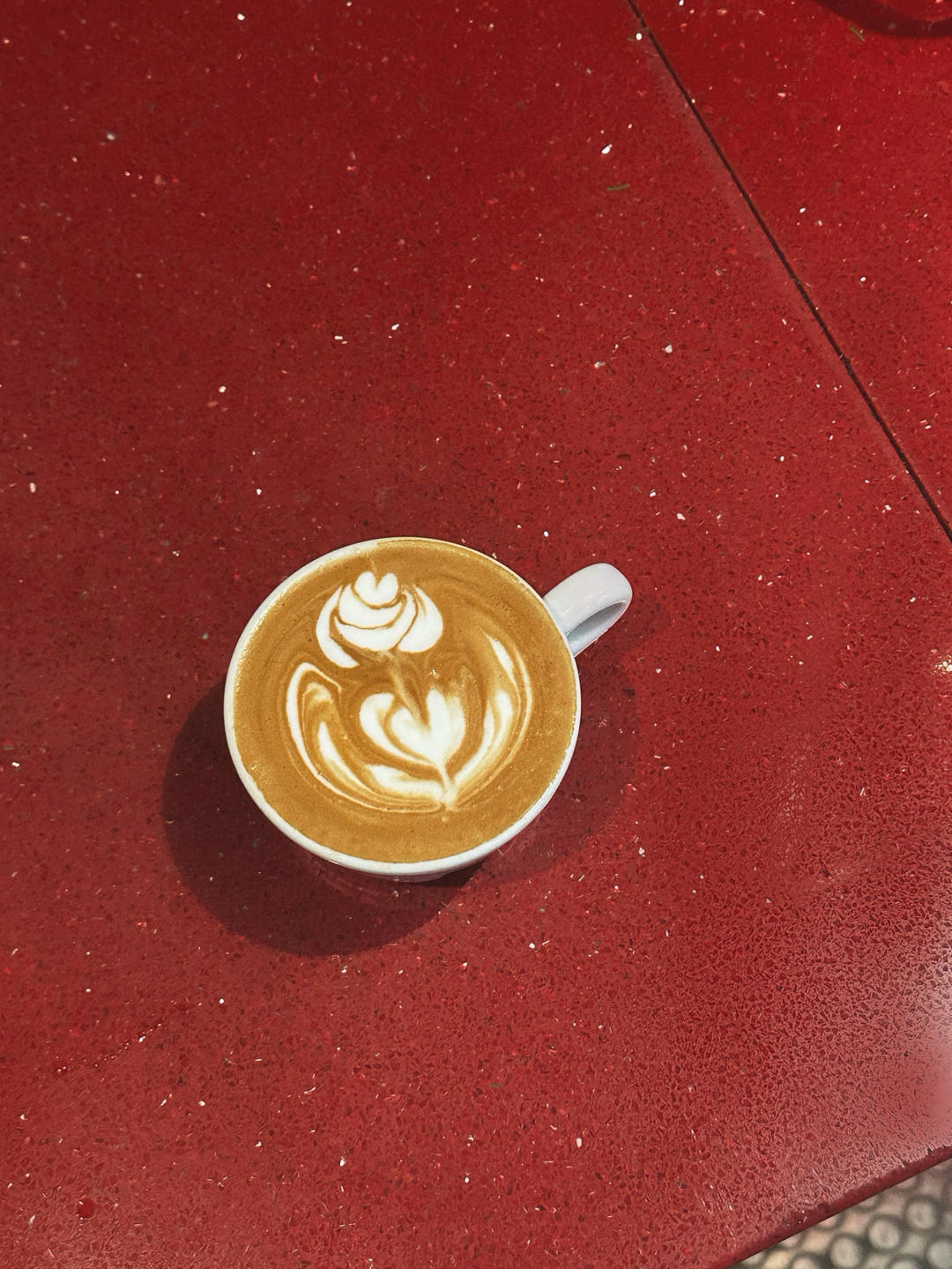 拉花还是要试的