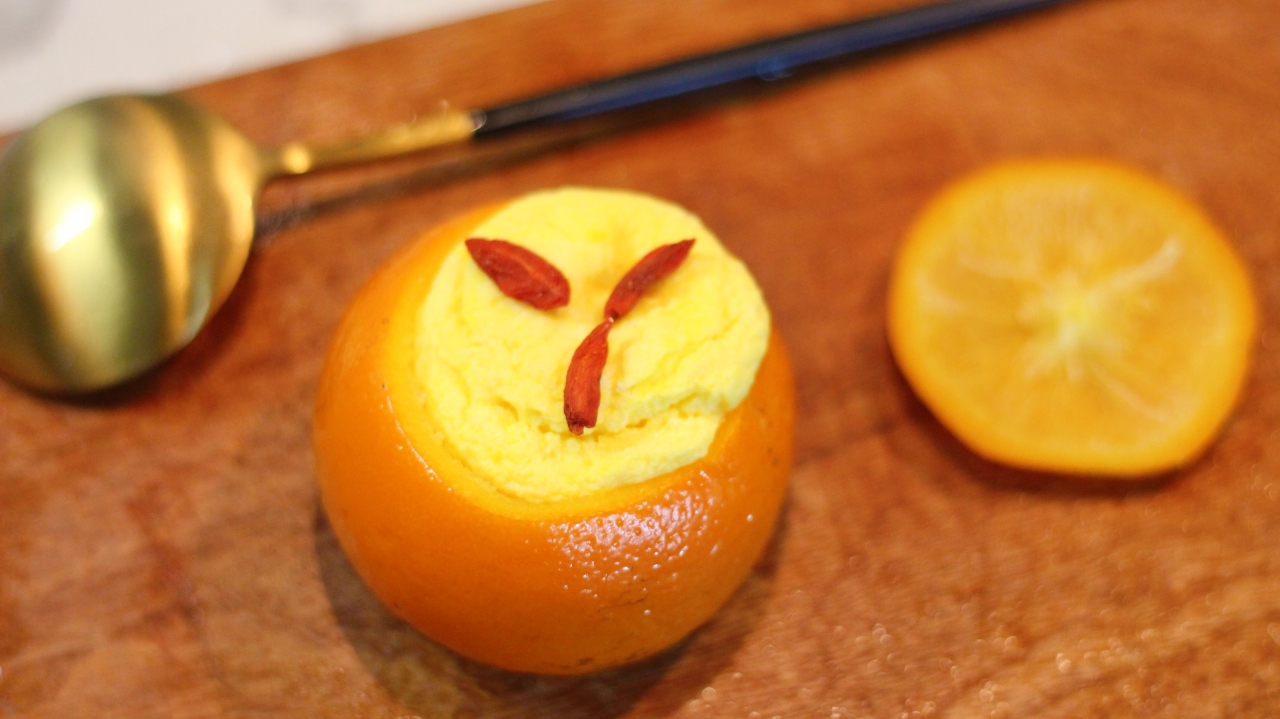 橘子蛋羹的做法