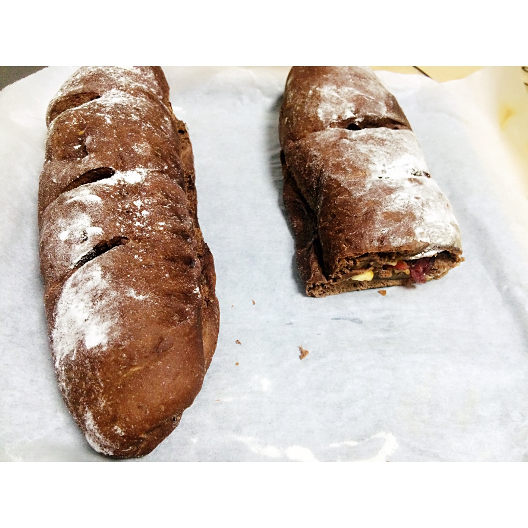 麻薯夹心可可（抹茶）软欧