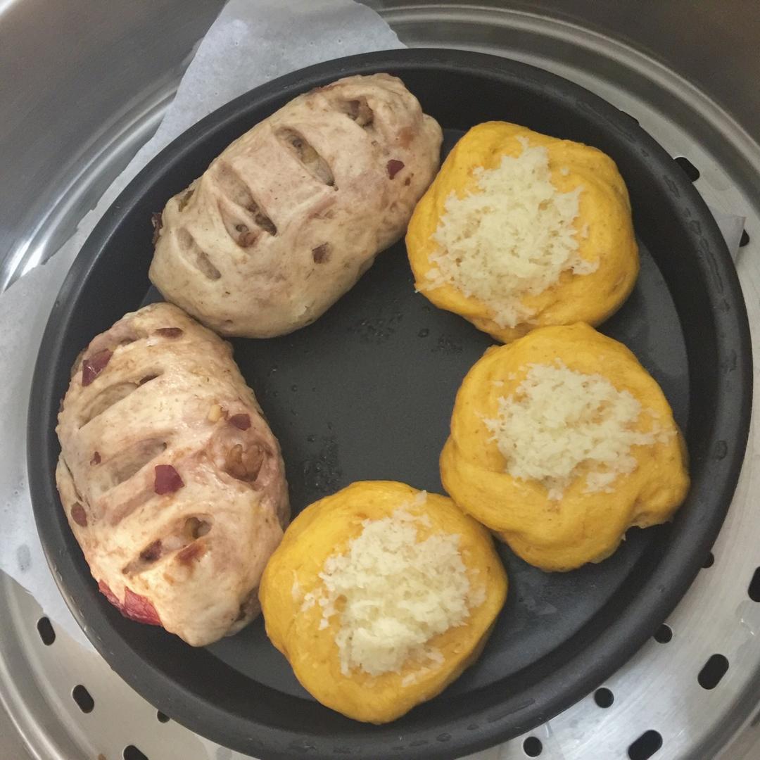 自发粉版蒸馒头
