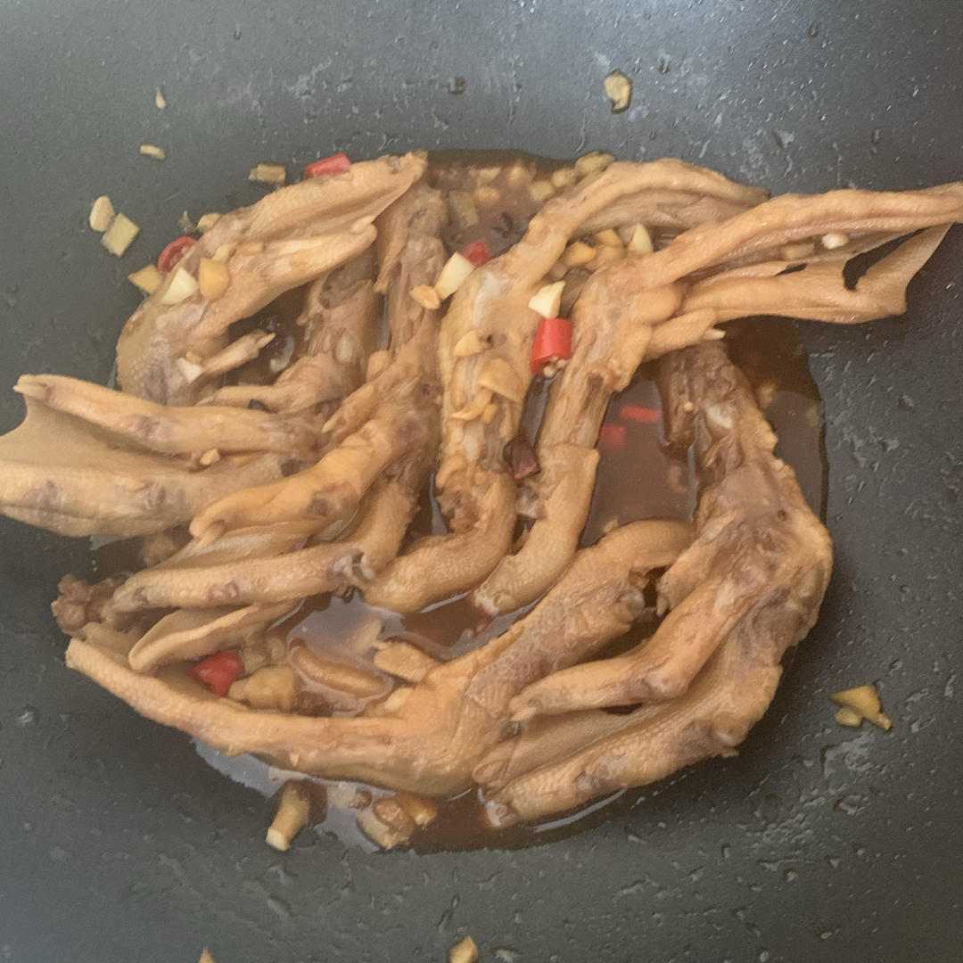 卤鸭掌不好吃你打我
