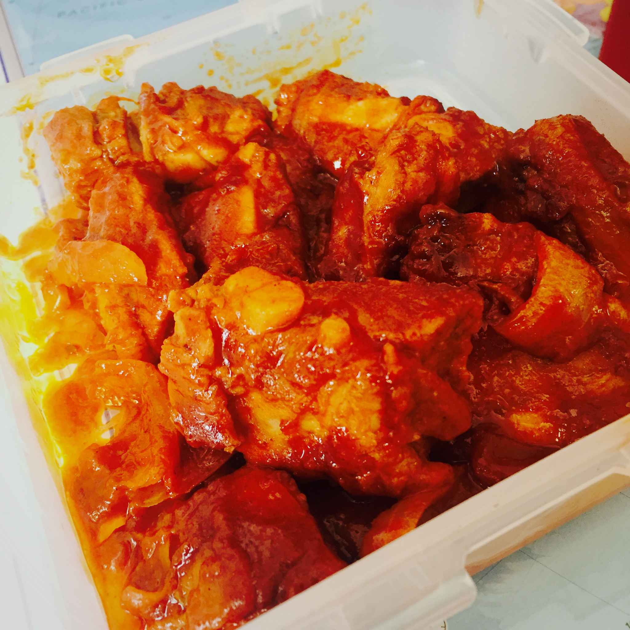 韩式辣酱烧排骨