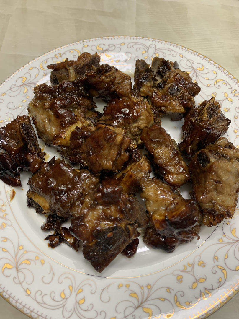 糖醋排骨/糖醋小排（不放油）（12345口诀做出正宗上海本帮）