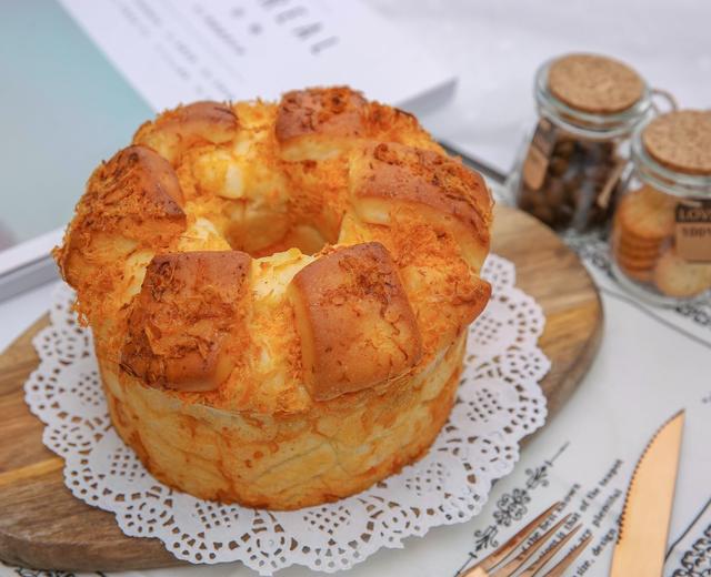 肉松手撕包的做法