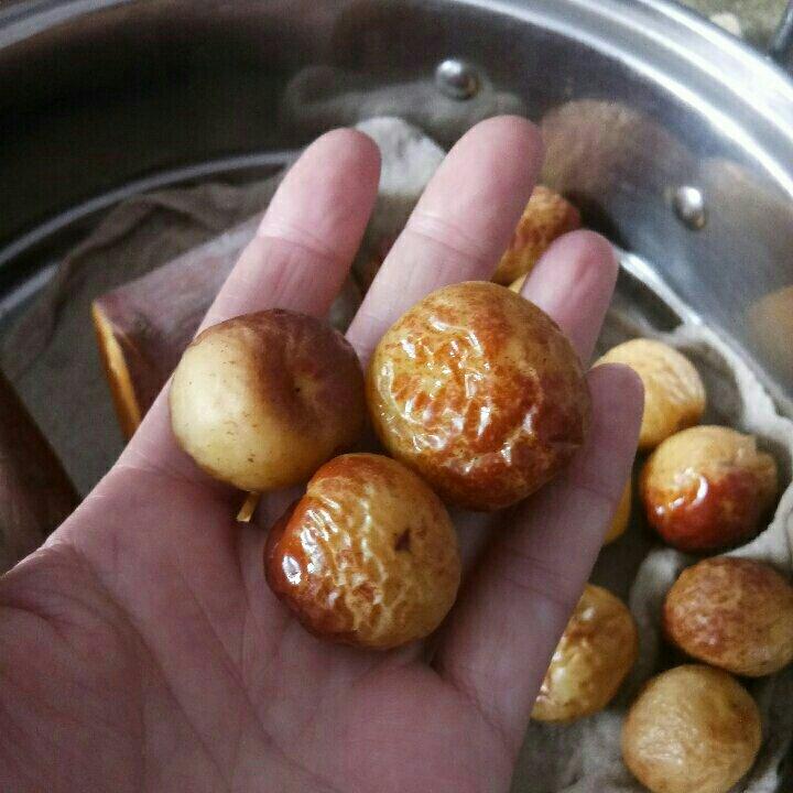 蒸冬枣