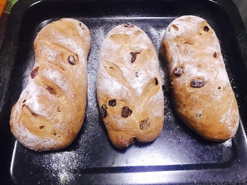 红酒葡萄干软欧