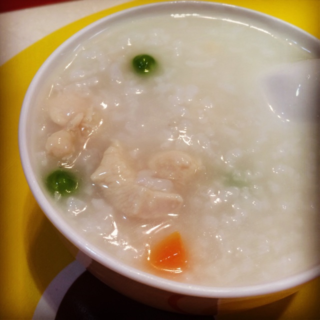 香菇鸡肉粥
