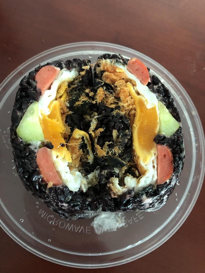 好吃🉐️感动😹的【紫米饭团】，看图秒会❗️