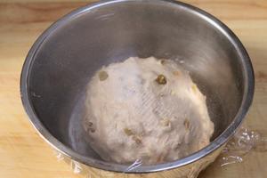 核桃葡萄干肉桂面包的做法 步骤6