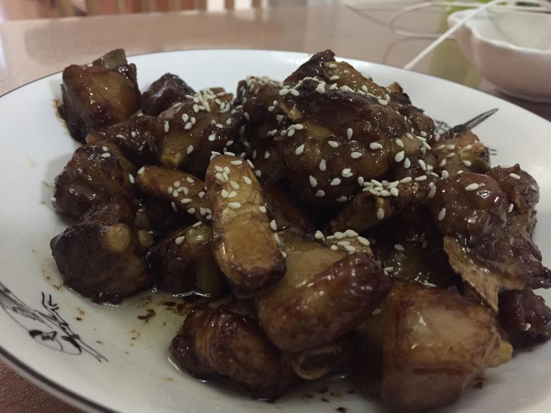 懒人版糖醋排骨