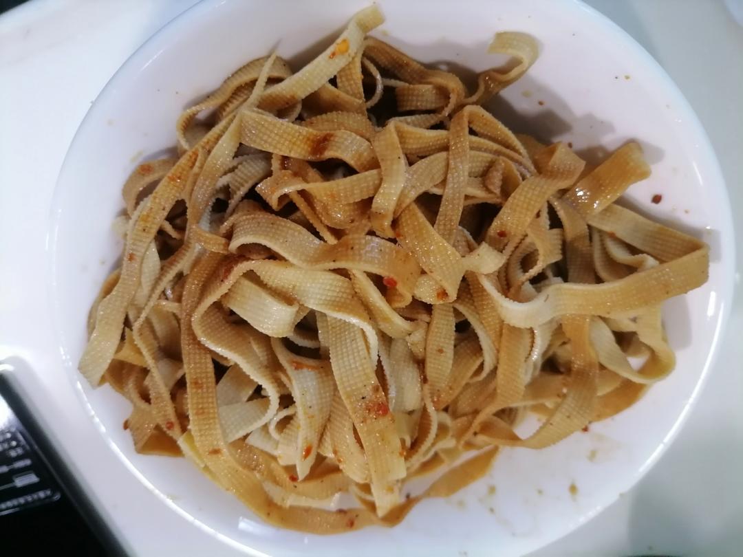 葱油豆腐皮