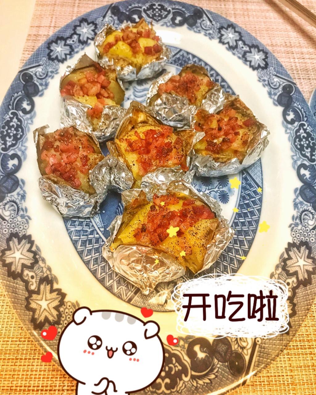 培根芝士烤土豆