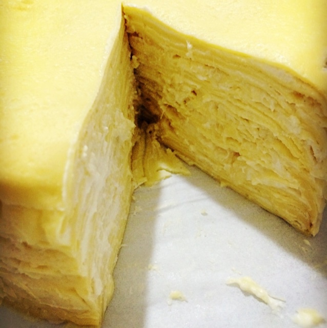 榴莲千层蛋糕（stratiform cake）