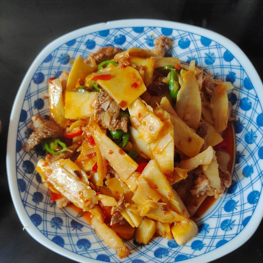 冬笋炒肉