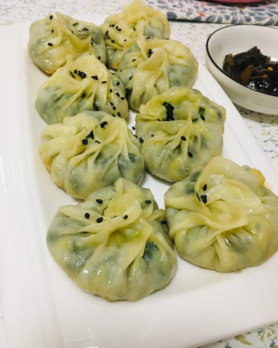 饺子皮版生煎包