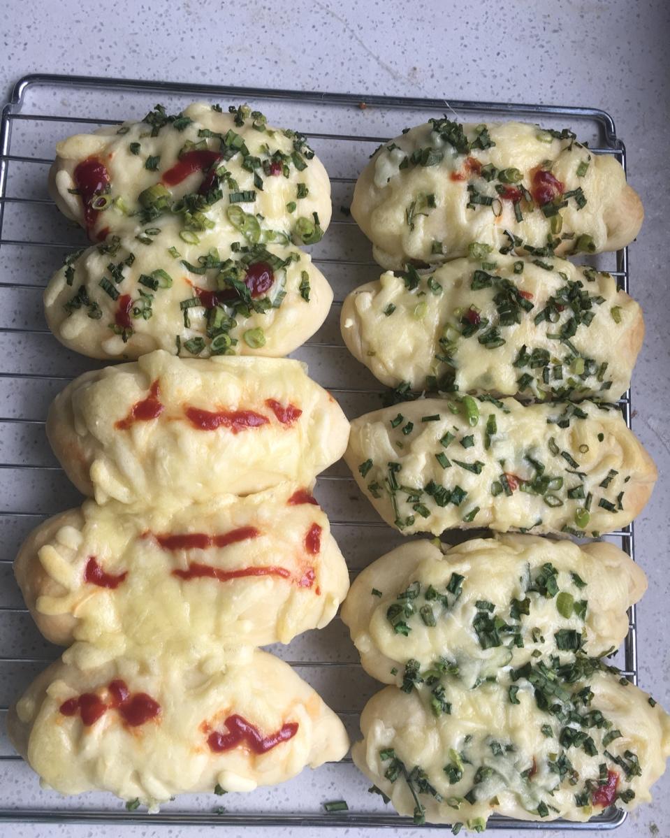 香葱芝士面包条