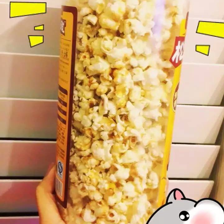 焦糖爆米花