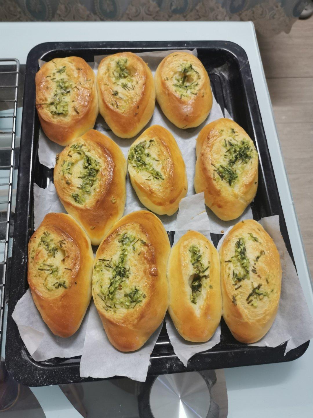 蒜香面包