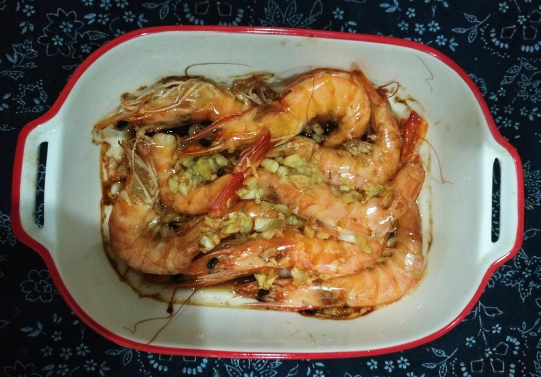 蒜蓉烤大虾