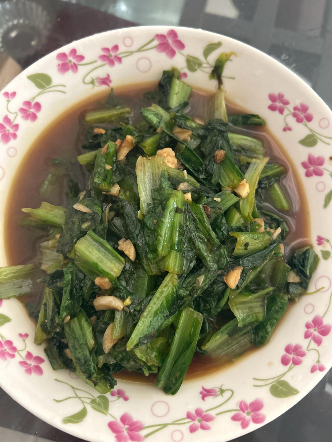 蒜蓉油麦菜（蚝油）