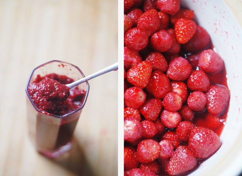 无添加新鲜草莓酱