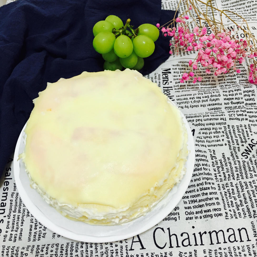 芒果千层蛋糕，100%成功告别煎皮无能