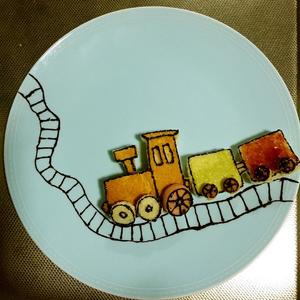 趣味童餐—小火车的做法 步骤8