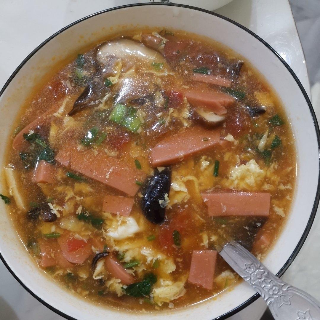 超级开胃的酸辣汤❗️10分钟搞定