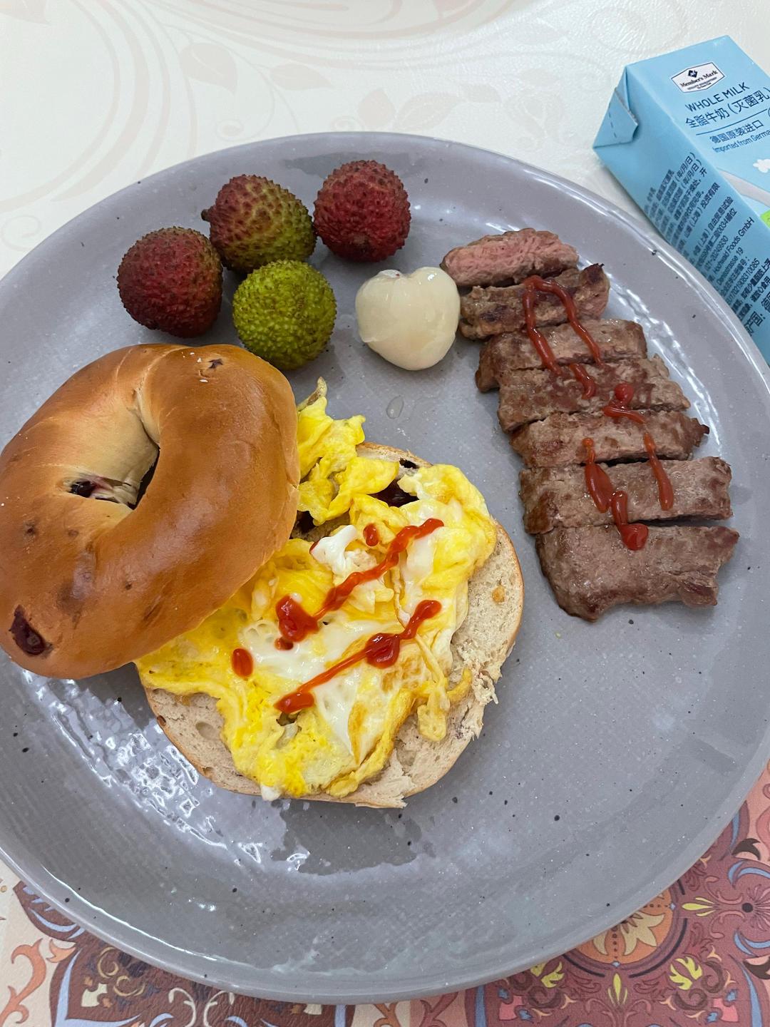 老母亲版小学生早餐 （升级为初中生早餐啦）
