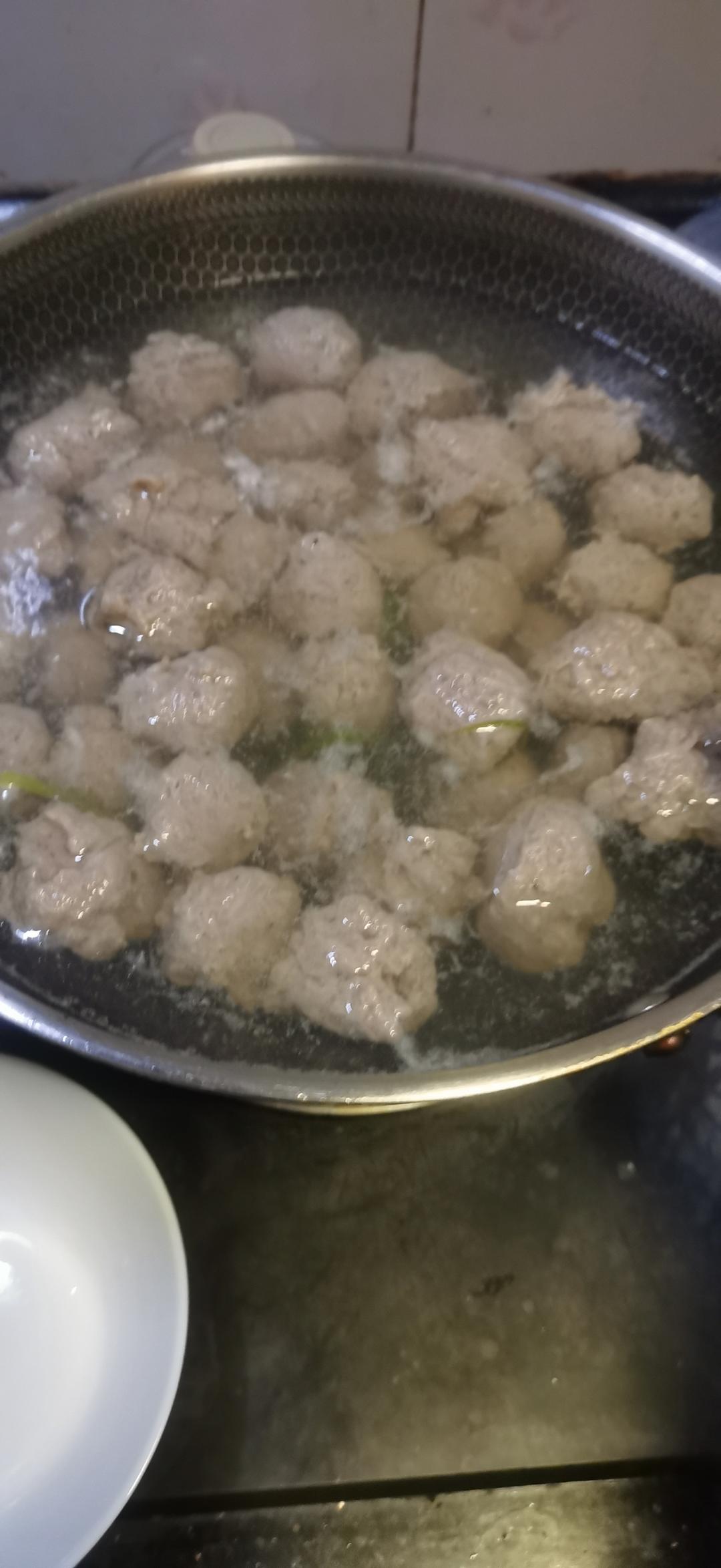 家庭自制牛肉丸