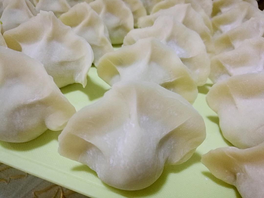 【大肚饺子包法——后附视频 (胡萝卜牛肉馅儿)图片】孟孟cookhouse_