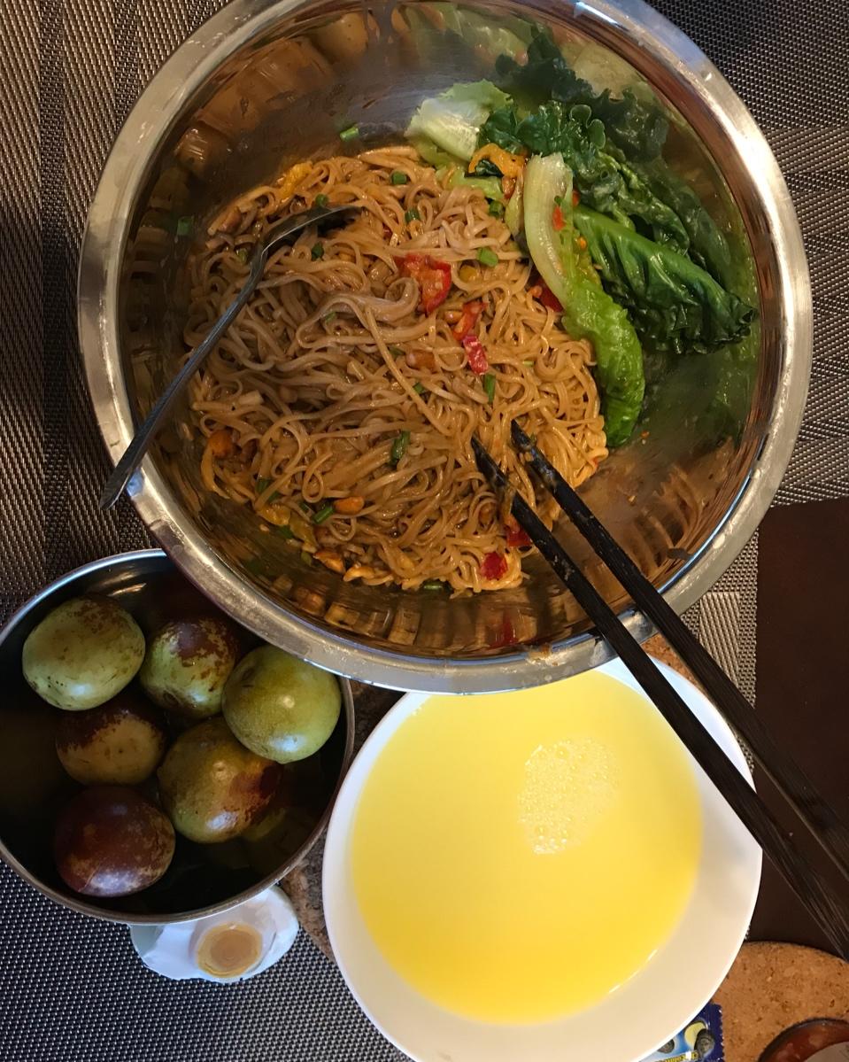热干面酱汁调法/热干面