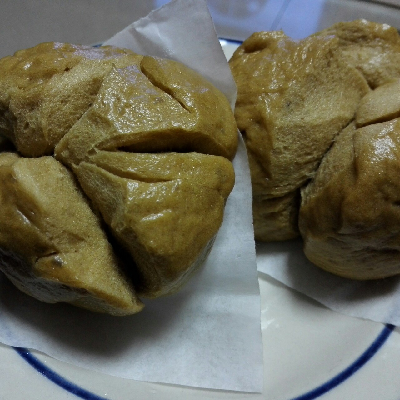 快手红糖开花馒头