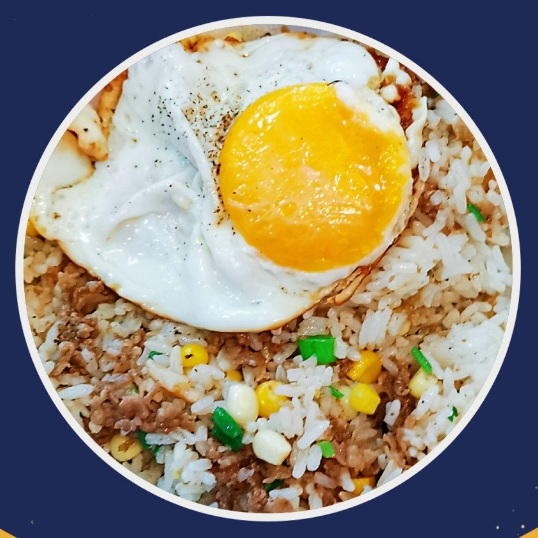 日式肥牛玉米炒饭